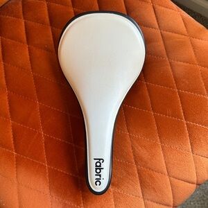 Fabric White Road Bike Saddle - Minimal Performance Design